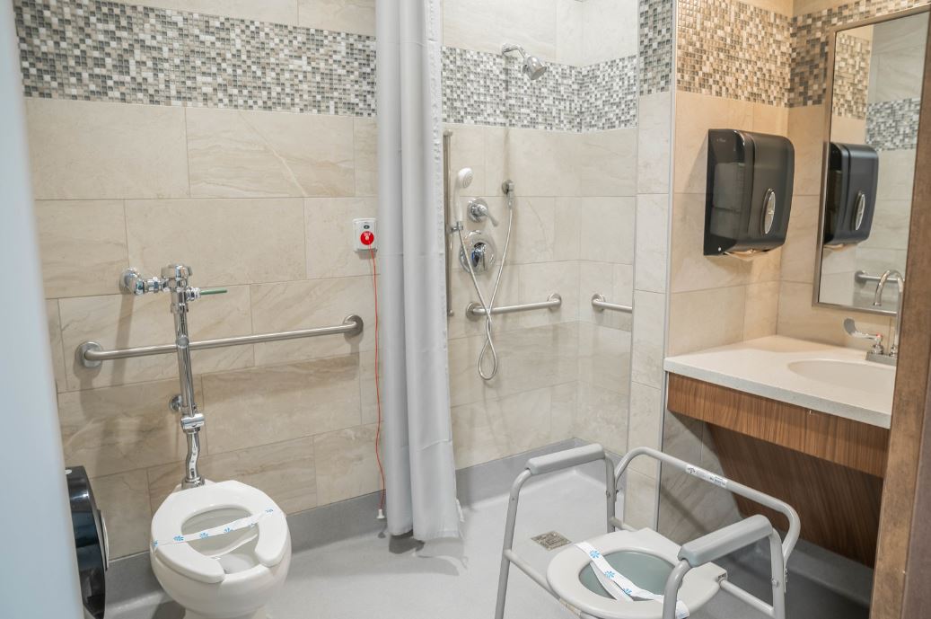 Southwell Medical Patient Restroom